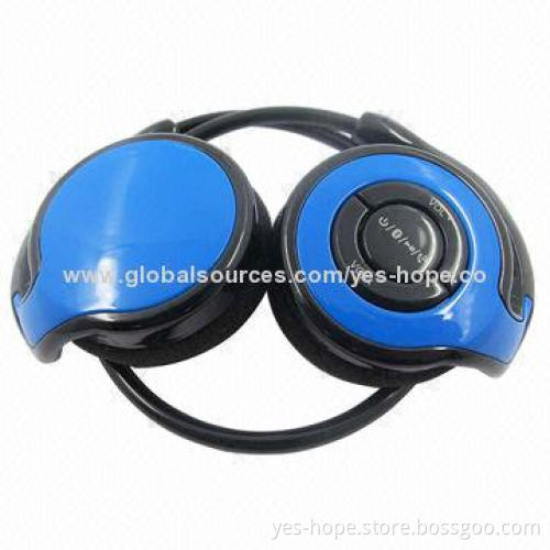 2014 Neckband Bluetooth Headset with Noise Cancelling, 2,402-2,480MHz Frequency, 20mW Rated Power